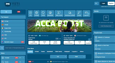 yetibet sports betting